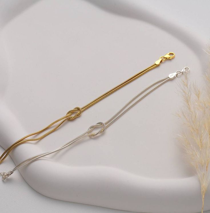 Couples Love Knot Bracelet