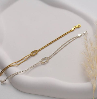 Couples Love Knot Bracelet