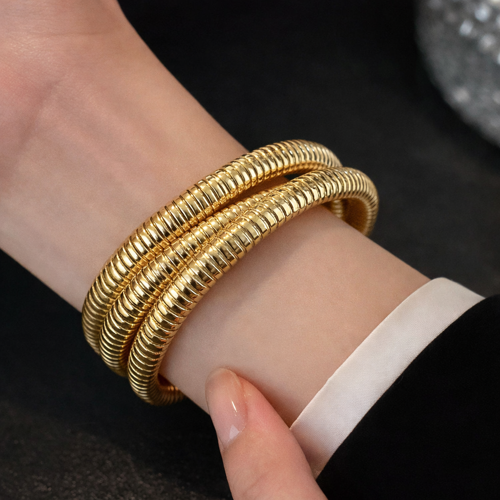 Triple Wrap Snake Bracelet ✨