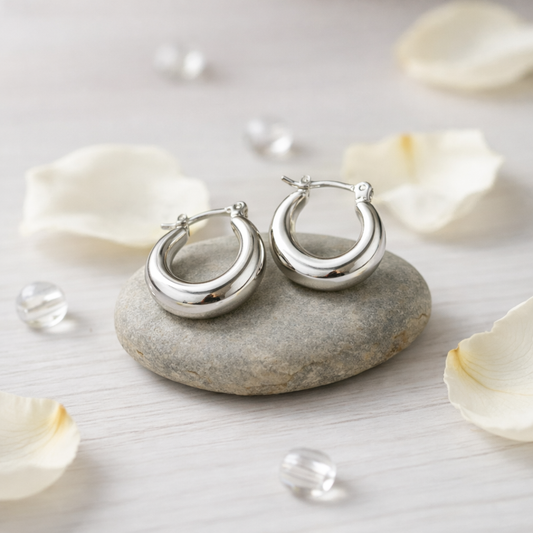 Elegant  Hoop Earrings