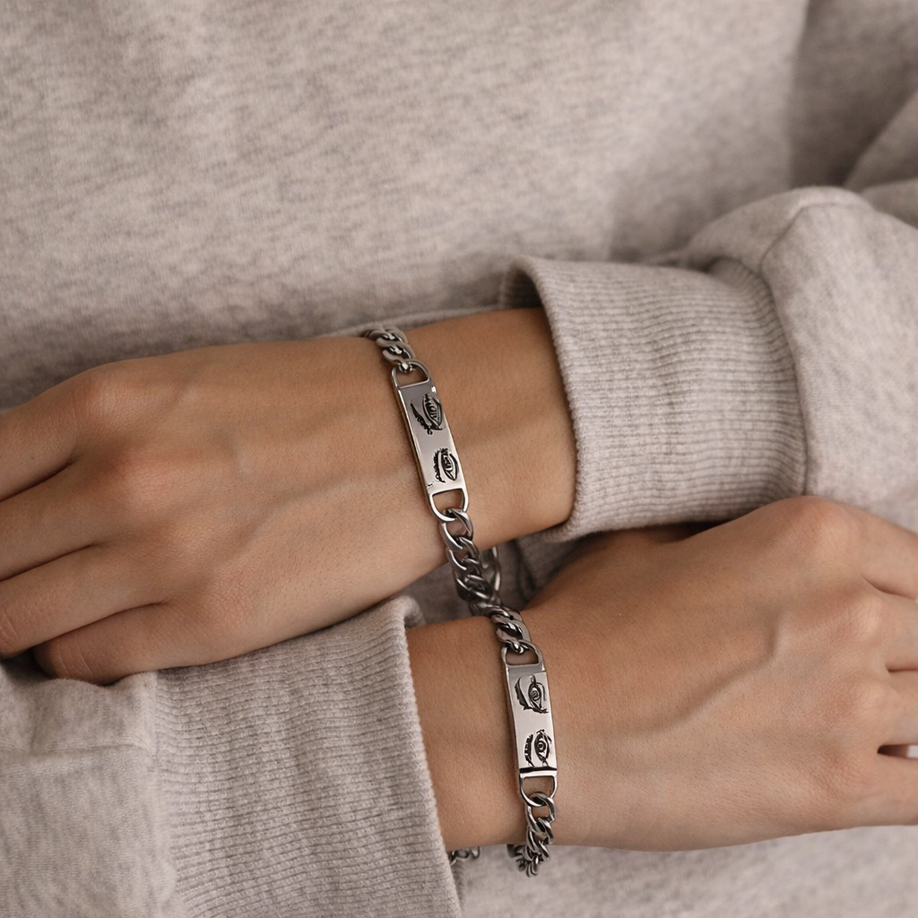 Loved Eyes Bracelet for Couples