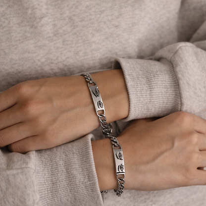 Loved Eyes Bracelet for Couples