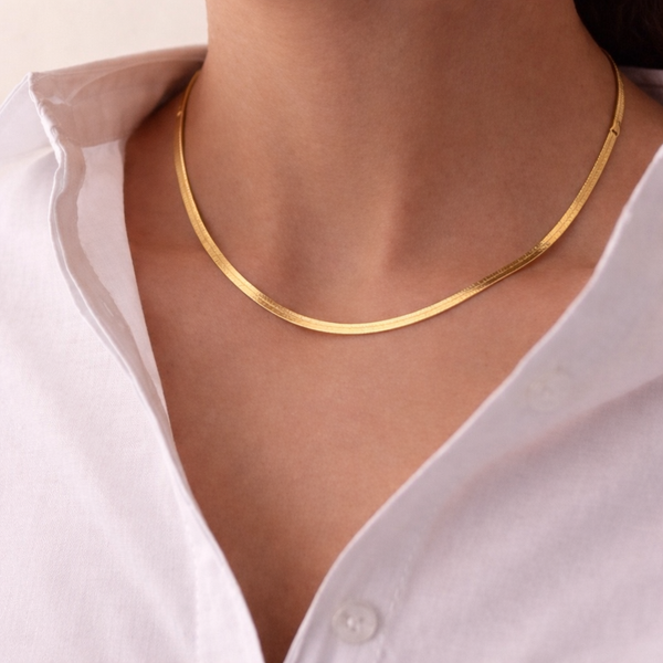 Stainless Steel Snake Bone Chain
