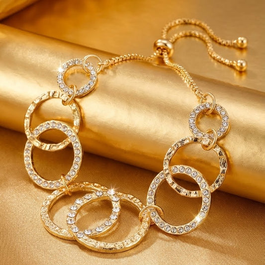 Inter-Linked Circles bracelet