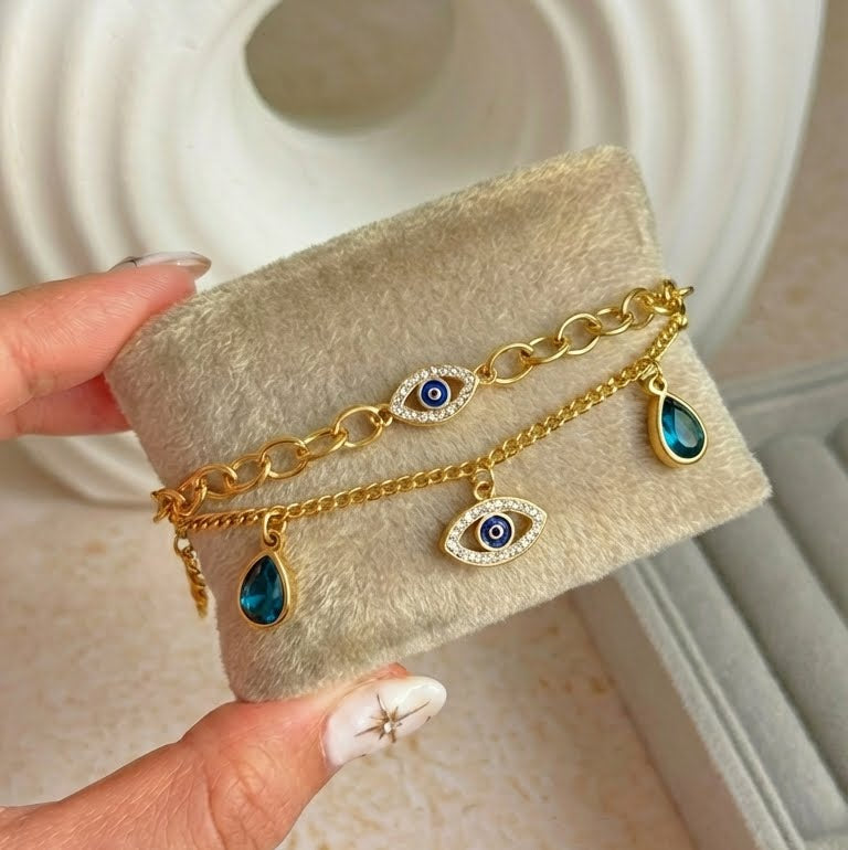 Gracie Evil Eye Bracelet