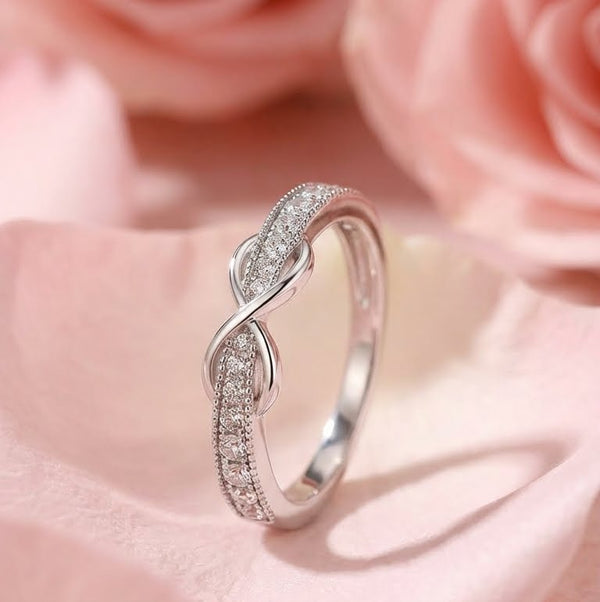 Sterling Love Knot Ring