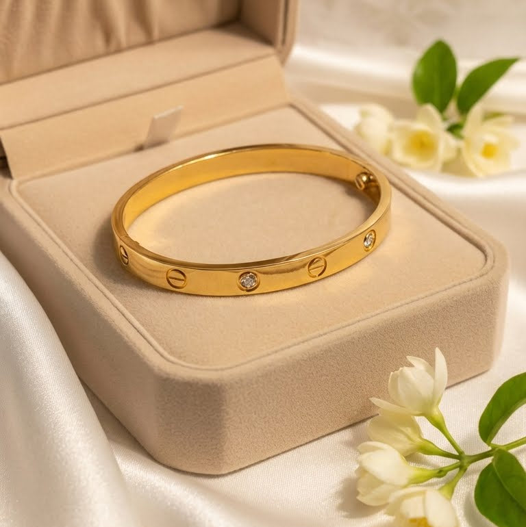 Stainless Steel Love Band Bracelet