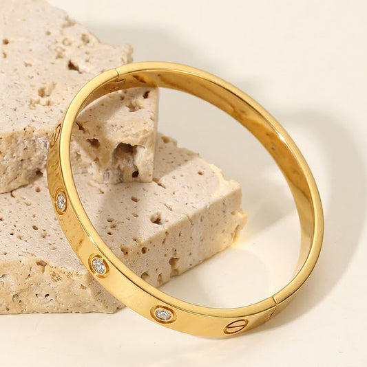 Stainless Steel Love Band Bracelet