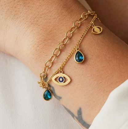 Gracie Evil Eye Bracelet