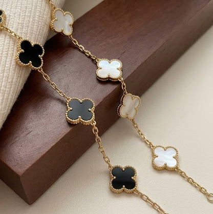 Black & White Yuna Anti Tarnish Bracelet