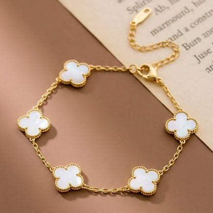 Black & White Yuna Anti Tarnish Bracelet