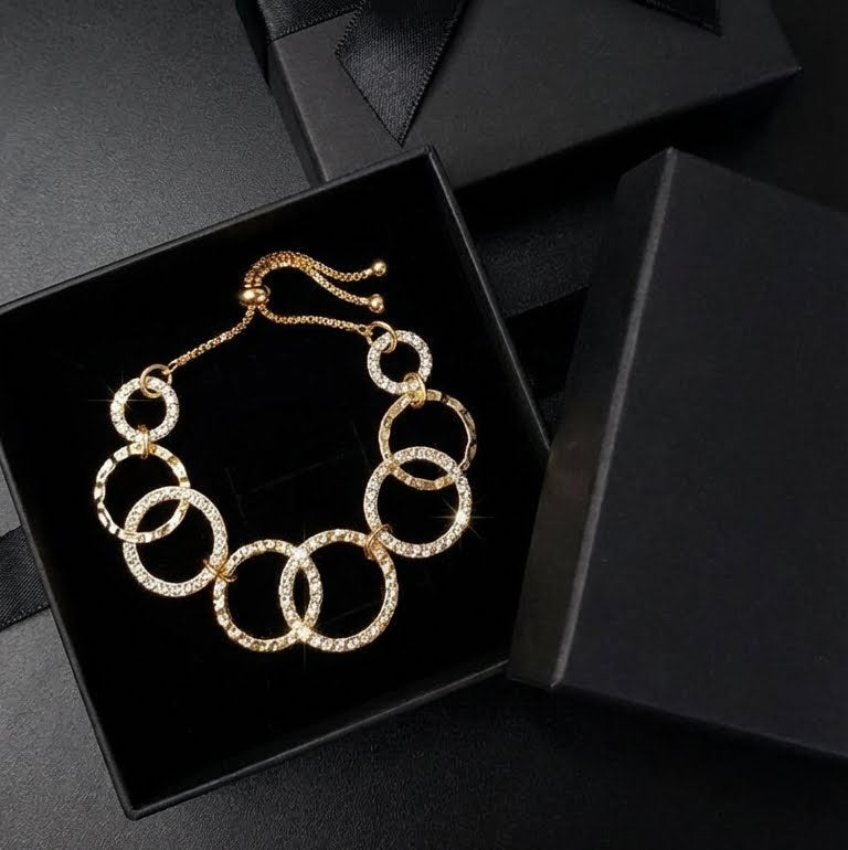 Inter-Linked Circles bracelet