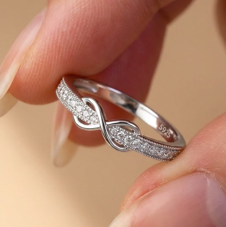 Sterling Love Knot Ring