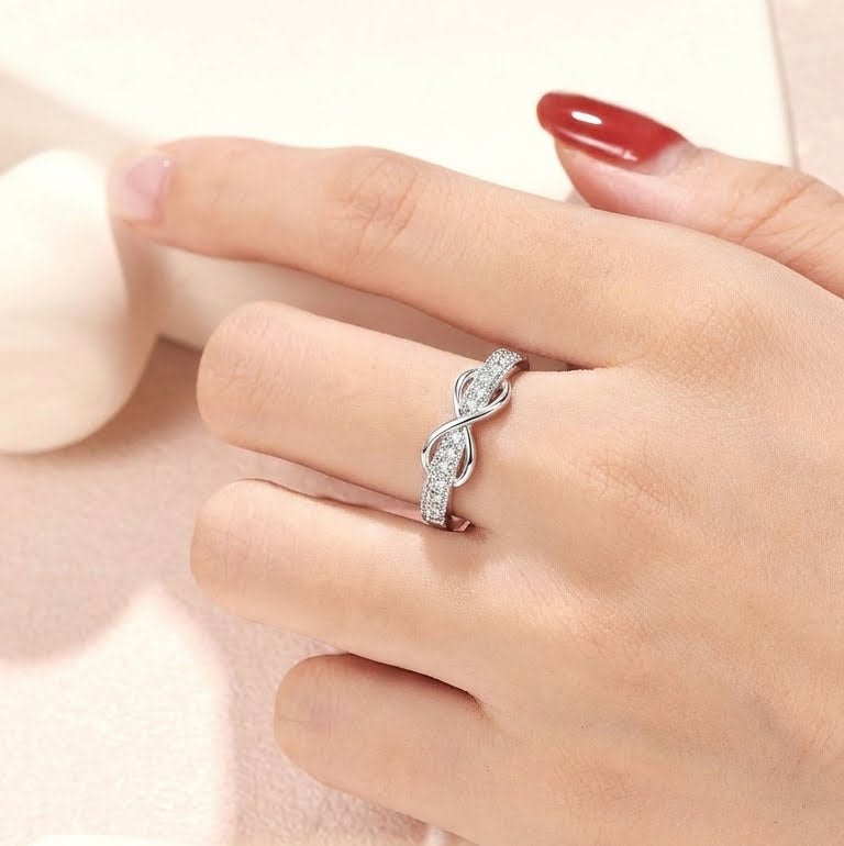 Sterling Love Knot Ring