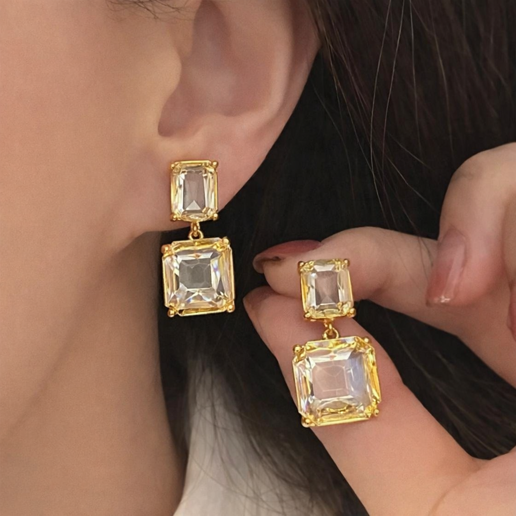 Yellow Chimes Earrings For Women