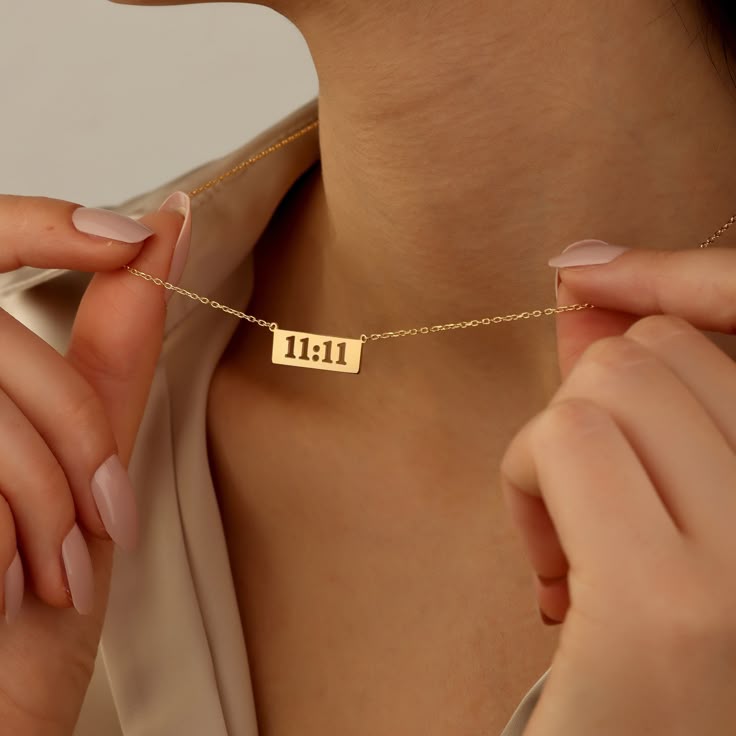 11:11 Manifestation Anti Tarnish Necklace