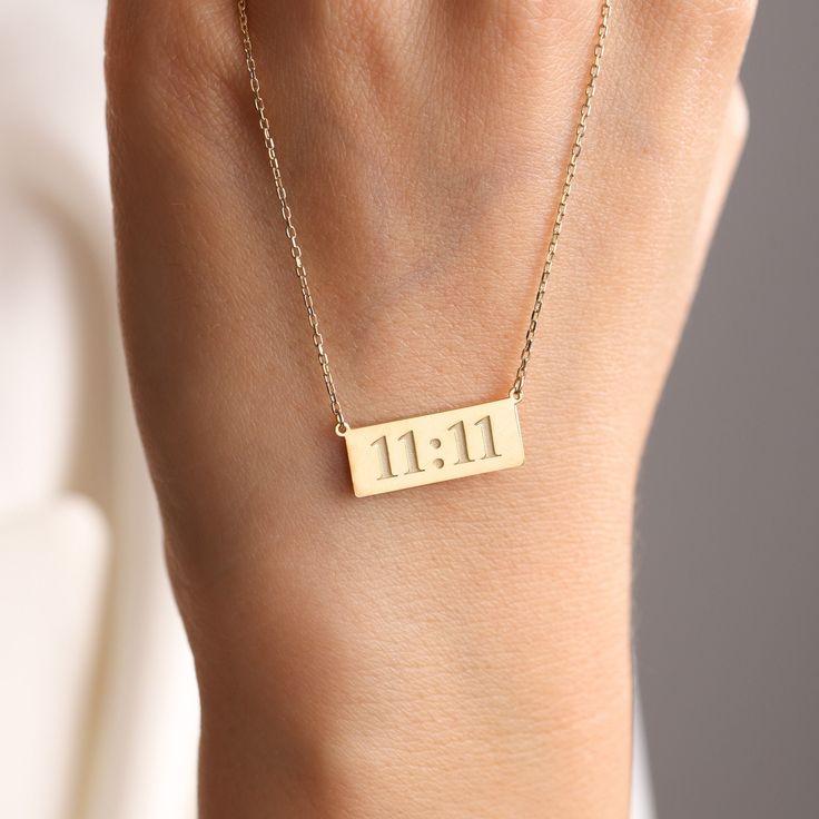 11:11 Manifestation Anti Tarnish Necklace