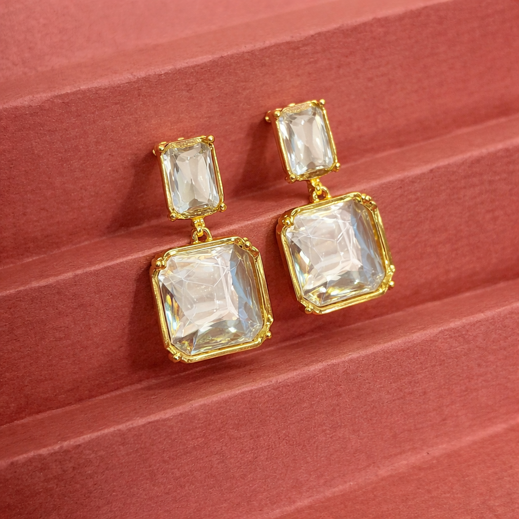 Yellow Chimes Earrings For Women
