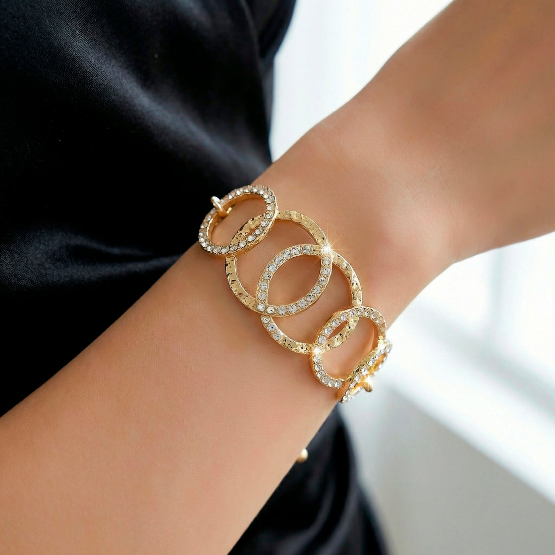 Inter-Linked Circles bracelet